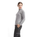 Most popular plain pattern pure color cashmere sweater